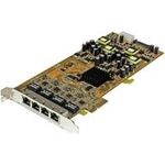 StarTech.com 4 Port Gigabit PoE PCIe Network Card (ST4000PEXPSE)