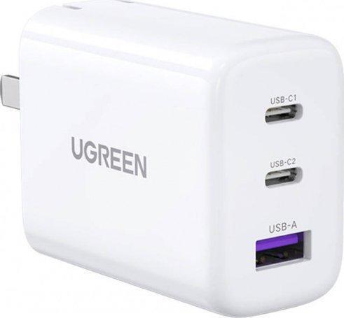 UGREEN USB-A + 2*USB-C 65W Fast Charger - No GaN Tech (90496)