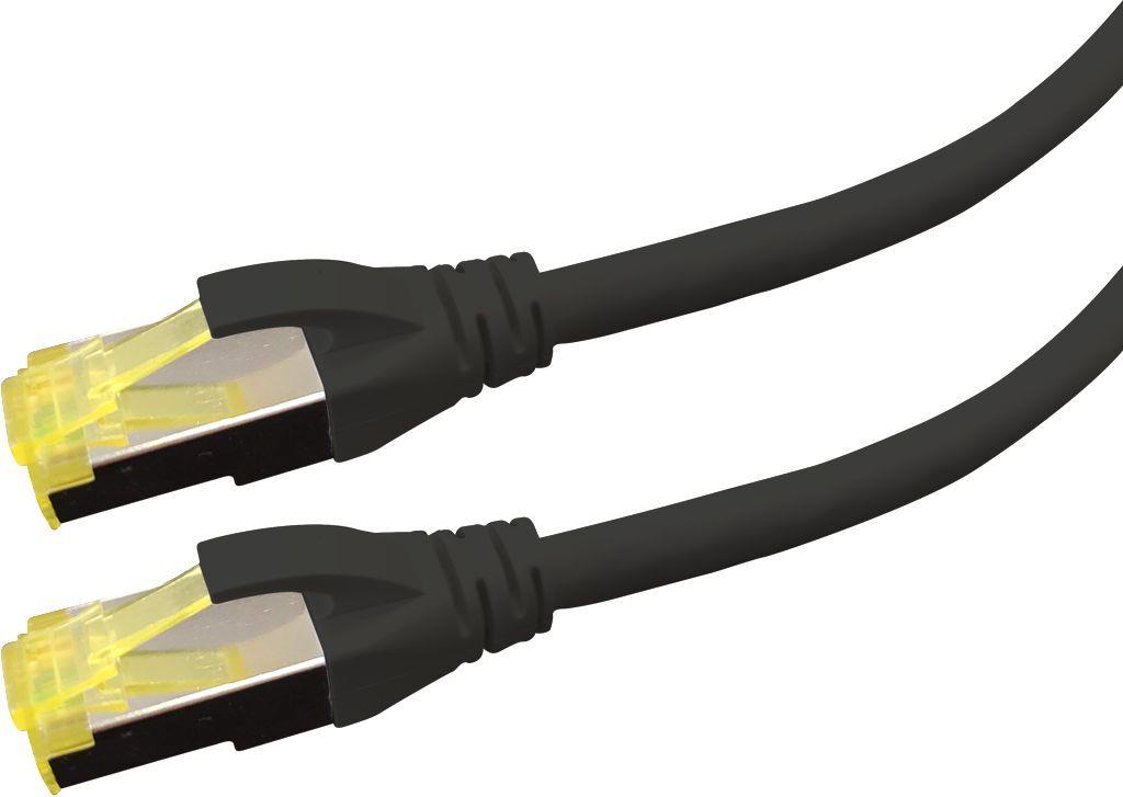 LOGON PREMIUM APR6A015BL Netzwerkkabel Schwarz 1,5 m Cat6a S/FTP (S-STP) (APR6A015BL)