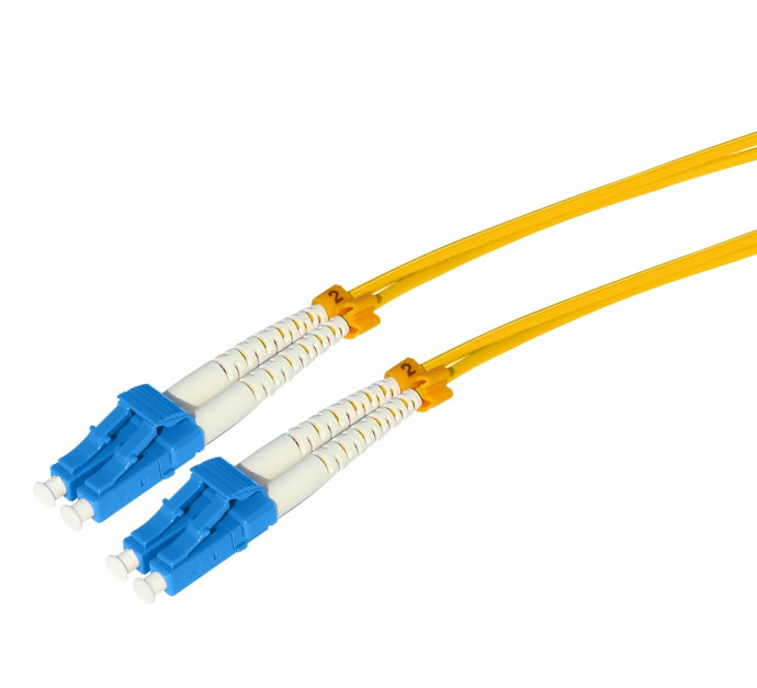 Tecline 799LL15 LWL Patchkabel OS2 LC Duplex 15 m Gelb