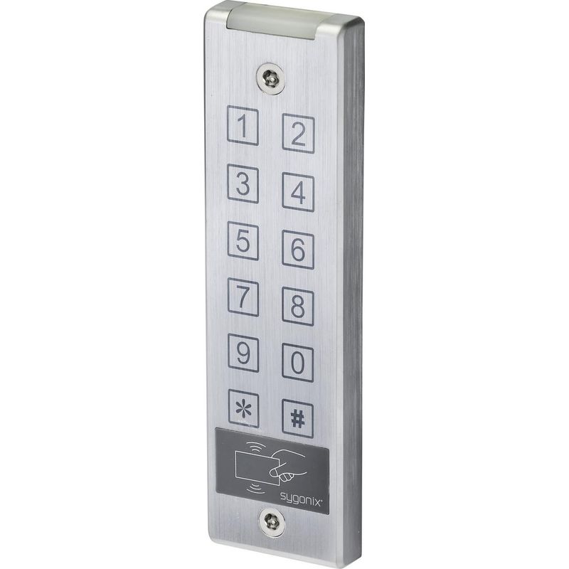 SY-4777290 Code-Tastatur mit RFID Aufputz 12 V/DC 24 V/DC IP65 SY 