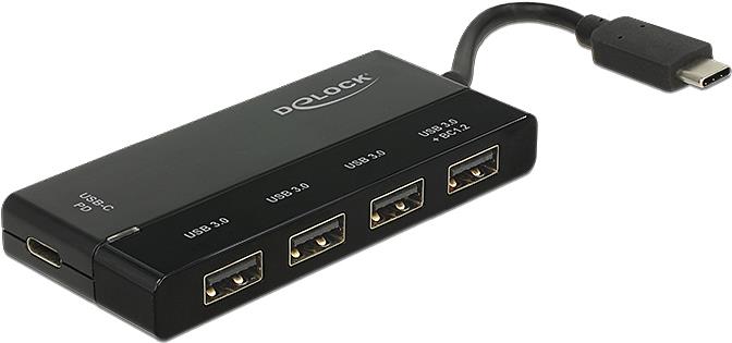 DeLock External USB 3,1 Gen 1 Hub USB Type-C (62793)