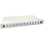 Lightwin LWL Spleissbox, 24 Fasern, 12x DLC Singlemode, 9/125µm OS2 G657.A1 Pigtail Spleißboxen (SPBOX 24E09 OS2 DLC)