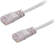 Microconnect V-UTP601-FLAT 1m Cat6 U/UTP (UTP) Grau Netzwerkkabel (V-UTP601-FLAT)