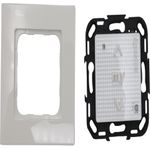 Somfy Funk Wandsender Smoove 1811066Origin io m.Drucktasten m.Rah. (1811066) (geöffnet)