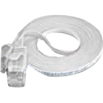 SLIM U6 025 WS - Cat.6 SLIM-Patchkabel, U/UTP, 0,25 m, weiß (PKW-SLIM-KAT6 0.25 WS)