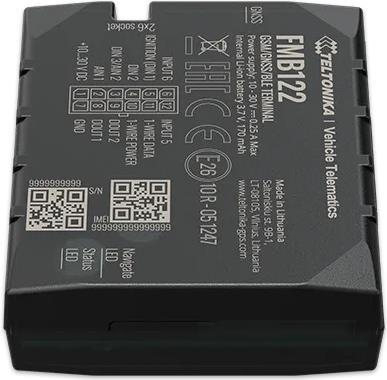 Teltonika FMB122 GPS-Tracker Universal 0,128 GB Schwarz (FMB122BIOB01)