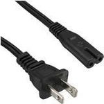 InLine 16653Y 3m Netzstecker Typ A C7-Koppler Schwarz Stromkabel (16653Y)