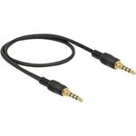 DeLOCK 85592 Audio-Kabel 0,5 m 3.5mm Schwarz (85592)