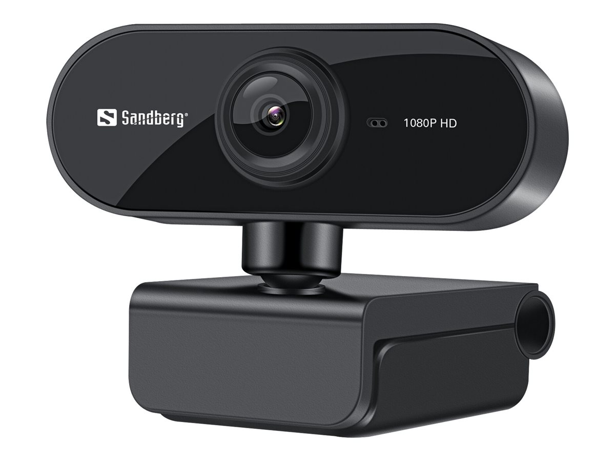 Sandberg USB Webcam Flex 1080p Schwarz