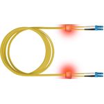 ZVK EasyLan LSD02200075 LWL LED Patchkab Duplex LCD/LCD E09/125 OS2 gelb 7,5m (LSD02200075)