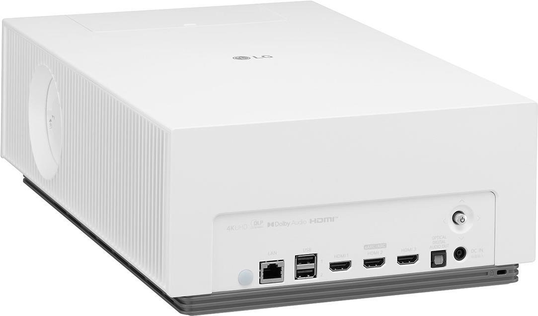 LG CineBeam HU710PW DLP-Projektor 2000 ANSI Lumen 4K UHD Weiß