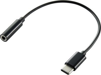Renkforce RF-4495284 Audio-Kabel 0,15 m 3.5mm USB Schwarz (RF-4495284)