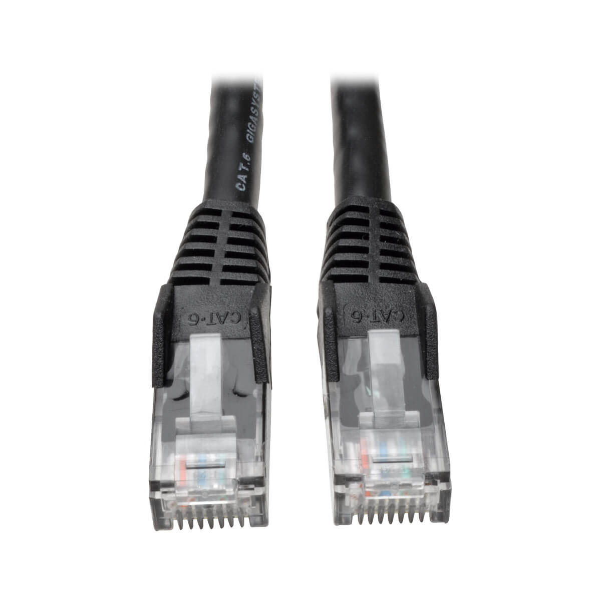 Tripp Lite Eaton Tripp Lite Series Cat6 Gigabit Snagless Molded UTP Ethernet Cable RJ45 M/M 4.57 m Schwarz