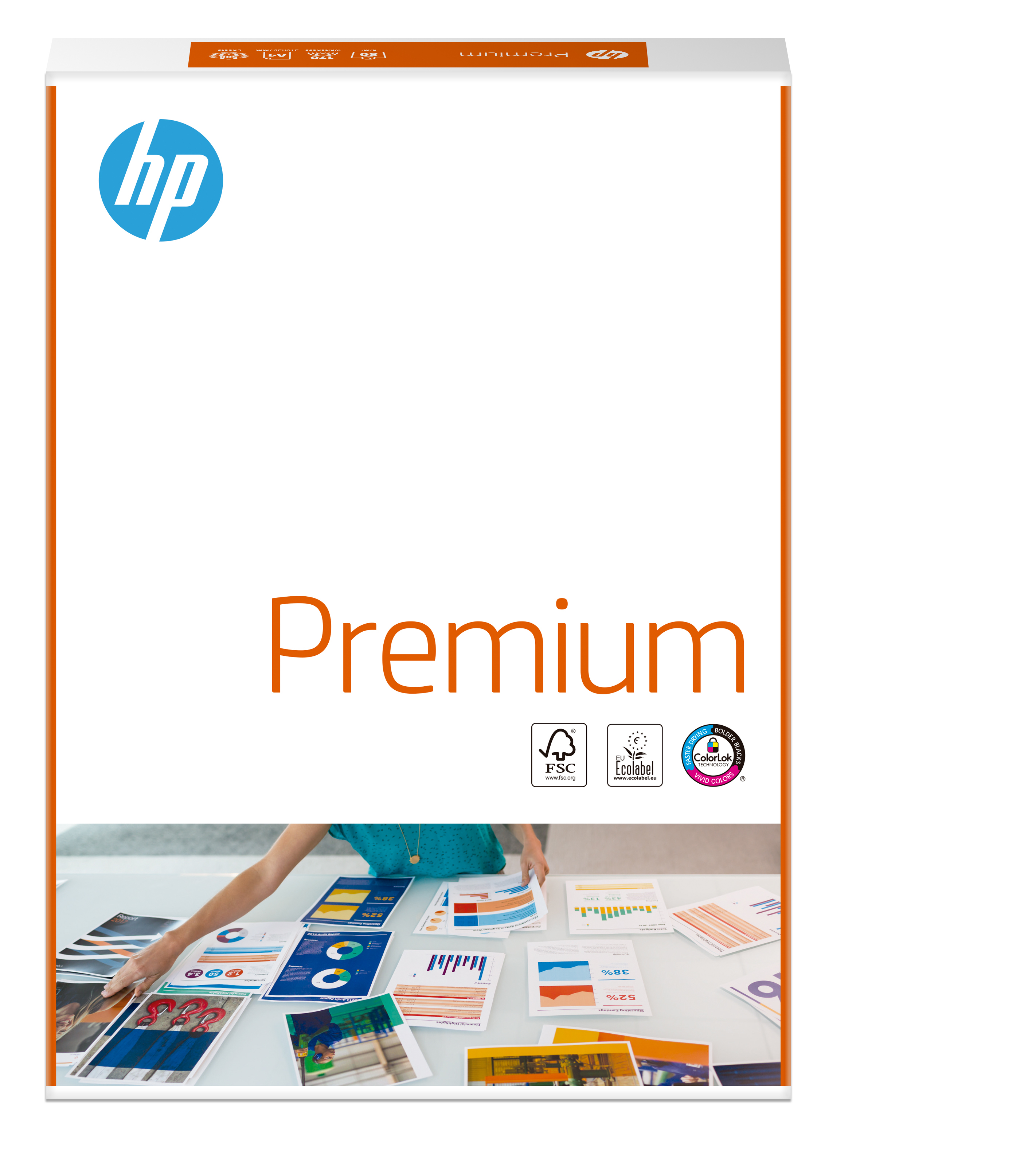 HP Premium A4 Druckerpapier 100 g/m² 250 Blatt Weiß
