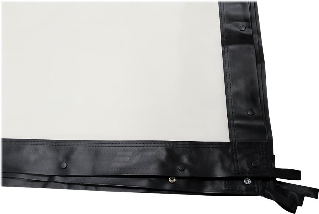 Elite Screens Yard Master 2 Dual OMS150H2-DUAL 150" 16:9 Wraith Veil Dual Silber, Schwarz