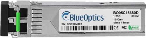 Kompatibler Garland Technology SFPEX90km BlueOptics© BO05C15680D SFP Transceiver, LC-Duplex, 1000BASE-ZX, Singlemode Fiber, 1550nm, 70KM, DDM, 0°C/+70°C (SFPEX90km-BO)