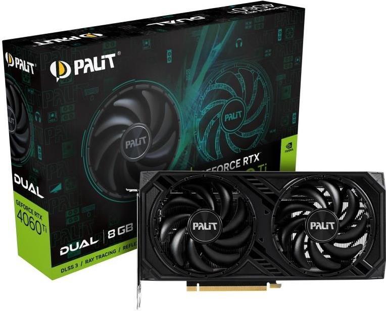 Palit GeForce RTX 4060 Ti Dual (NE6406T019P1-1060D)