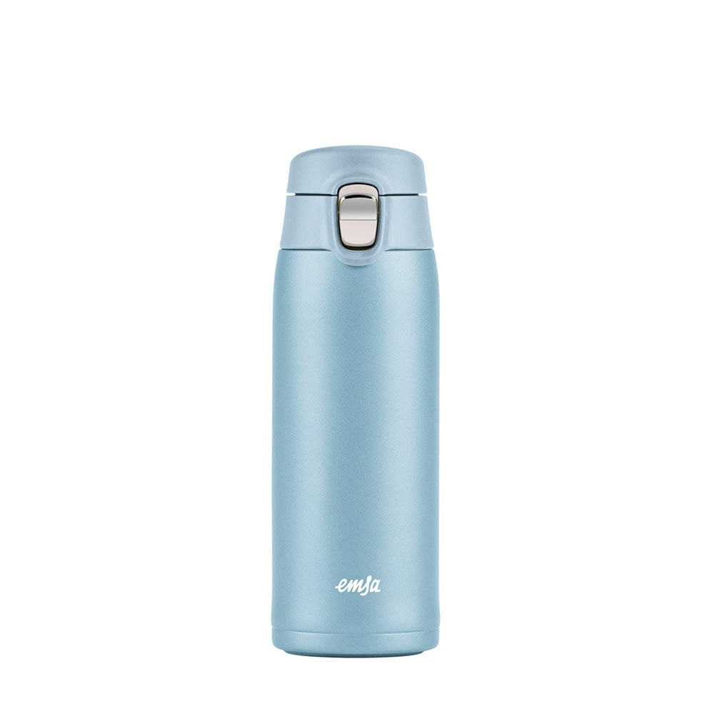 EMSA Light Mug Isolier-Trinkflasche 400 ml eisblau
