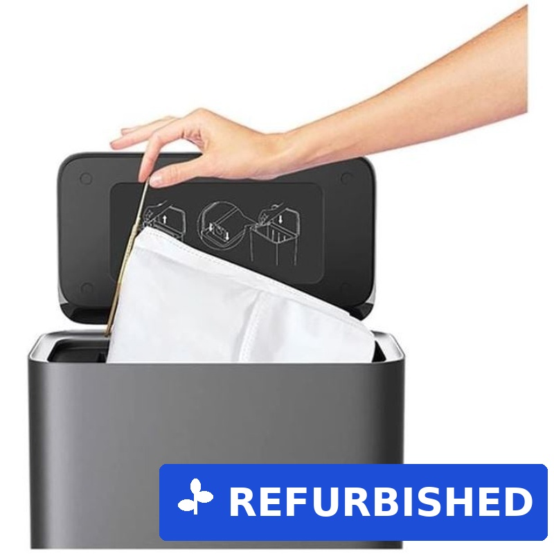 Xiaomi Mi Robot Vacuum-Mop 2 Ultra Staubbeutel (34265) – 4L Kapazität, Schwarz/Weiß (Geöffnet)