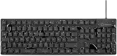 Renkforce RF-3561816 Tastatur USB + PS/2 QWERTZ Deutsch Schwarz (RF-3561816)