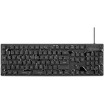 Renkforce RF-3561816 Tastatur USB + PS/2 QWERTZ Deutsch Schwarz (RF-3561816)