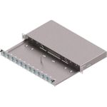 EasyLan LWL Verteilerfeld Basic LSB0B223Grade C 1HE/12P 12xLC-Duplex OM3 - Glasfaser (LWL) (LSB0B223)