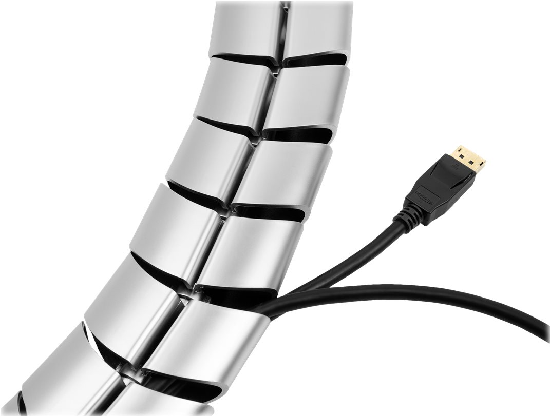 Delock Befestigungselement für Kabelkanal 75 x 45 mm 5 Stück silber (20802)