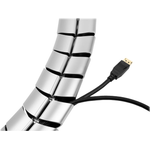 Delock Befestigungselement für Kabelkanal 75 x 45 mm 5 Stück silber (20802)