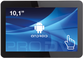 ProDVX APPC-10XP, 25,40cm (10") Android Panel PC, PoE, Android Touch Panel PC 25,40cm (10"), Power over Ethernet (PoE), OS: Android 9, RJ45 LAN, WiFi, Bluetooth, VESA 75, Helligkeit: 500 cd/m2, Auflösung: 1280 x 800, , Geräte wird OHNE Netzteil geliefert!, Bitte separat best (5010210)