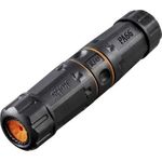 Renkforce RJ45 Netzwerk Adapter CAT 6a [1x RJ45-Buchse - 1x RJ45-Buchse] Schwarz Wasserdicht, UV-Beständig, vergoldete Steckkontakte (RF-4531572)