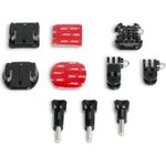 Hama Helmhalterung für Action Cams, Helmkamera seitlich befestigen, Schwenkarm (00004572)