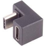 S/CONN maximum connectivity Adapter, USB-C Adapter, 3.1, 180° Winkel U-Form, PVC (13-40006)