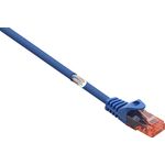 Renkforce RF-5043874 RJ45 Netzwerkkabel, Patchkabel CAT 6 U/UTP 2.00 m Blau mit Rastnasenschutz, Halogenfrei 1 St. (RF-5043874)
