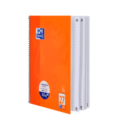 Oxford Collegeblock A4+ liniert 80 Blatt 90 g/m² Orange
