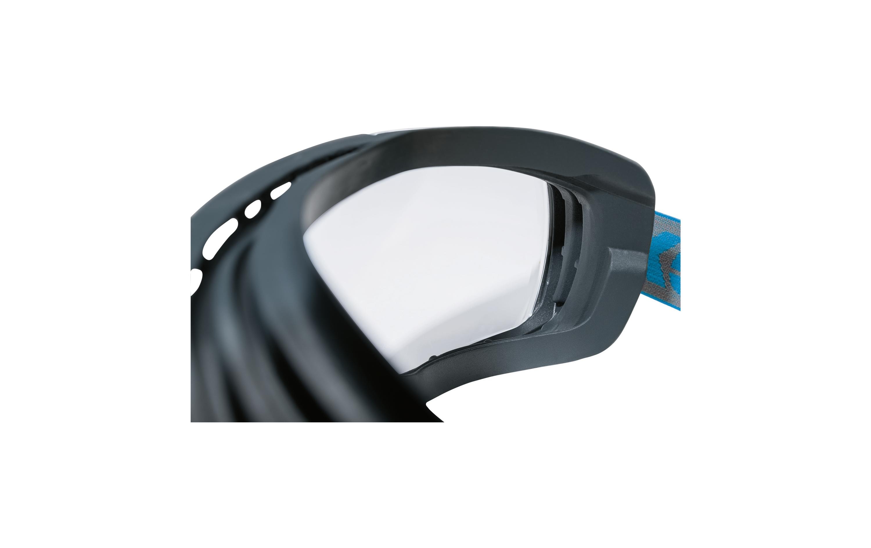 Uvex Megasonic Schutzbrille EN 166 EN 170 Blau, Anthrazit