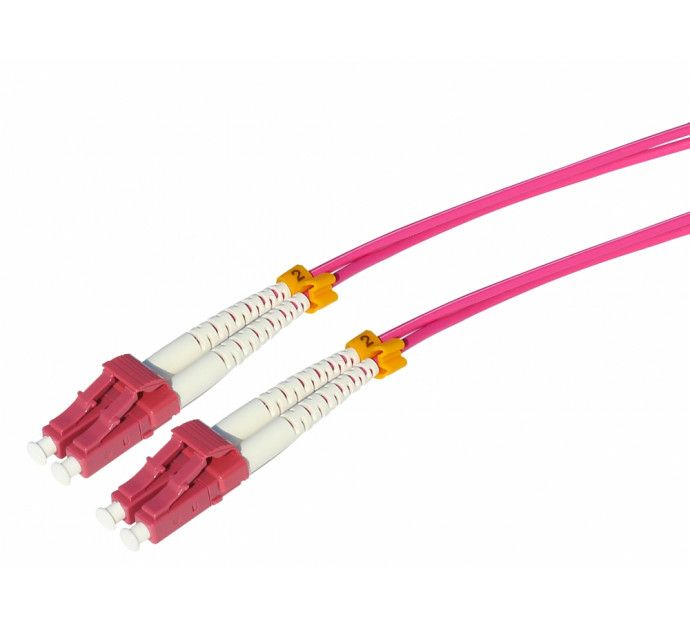 Tecline 798LS02 LWL Patchkabel LC Duplex / SC Duplex 2 m Erikaviolett