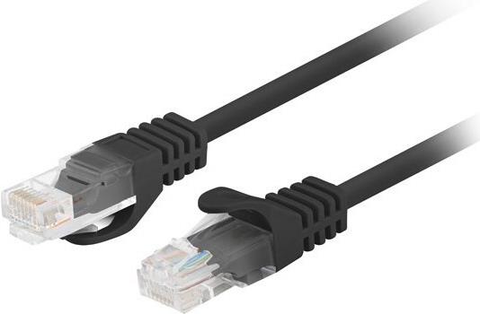 Lanberg PCU6-20CC-0200-BK Netzwerkkabel Schwarz 2 m Cat6 U/UTP (UTP) (PCU6-20CC-0200-BK)