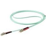 StarTech.com 450FBLCLC10 10 m OM4 LC auf LC Multimode Duplex LWL Patchkabel (450FBLCLC10)