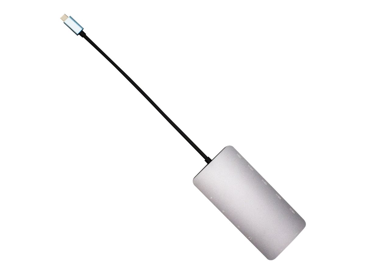 i-Tec USB-C Metal Nano Dockingstation Power Delivery 100 W Silber