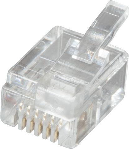 EFB-Elektronik Modular-Stecker DEC UTP, E-MO 6/6 SF, 100 Stück Hersteller: EFB Elektronik (37542.1-100)