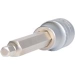 KS TOOLS 1/2" Bit-Stecknuss Innensechskant, lang, 6mm (911.1326)