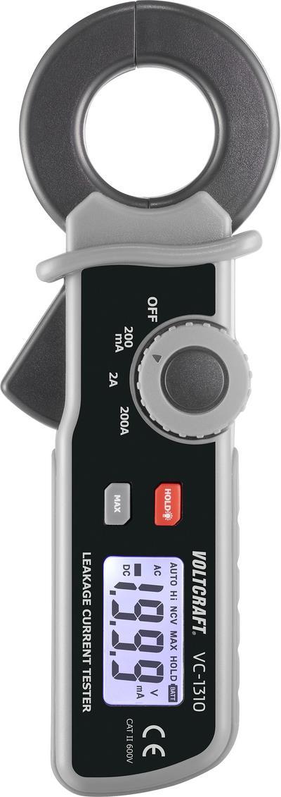 VOLTCRAFT VC-1310 Stromzange digital CAT II 600 V Anzeige (Counts): 1999 (VC-11840870)