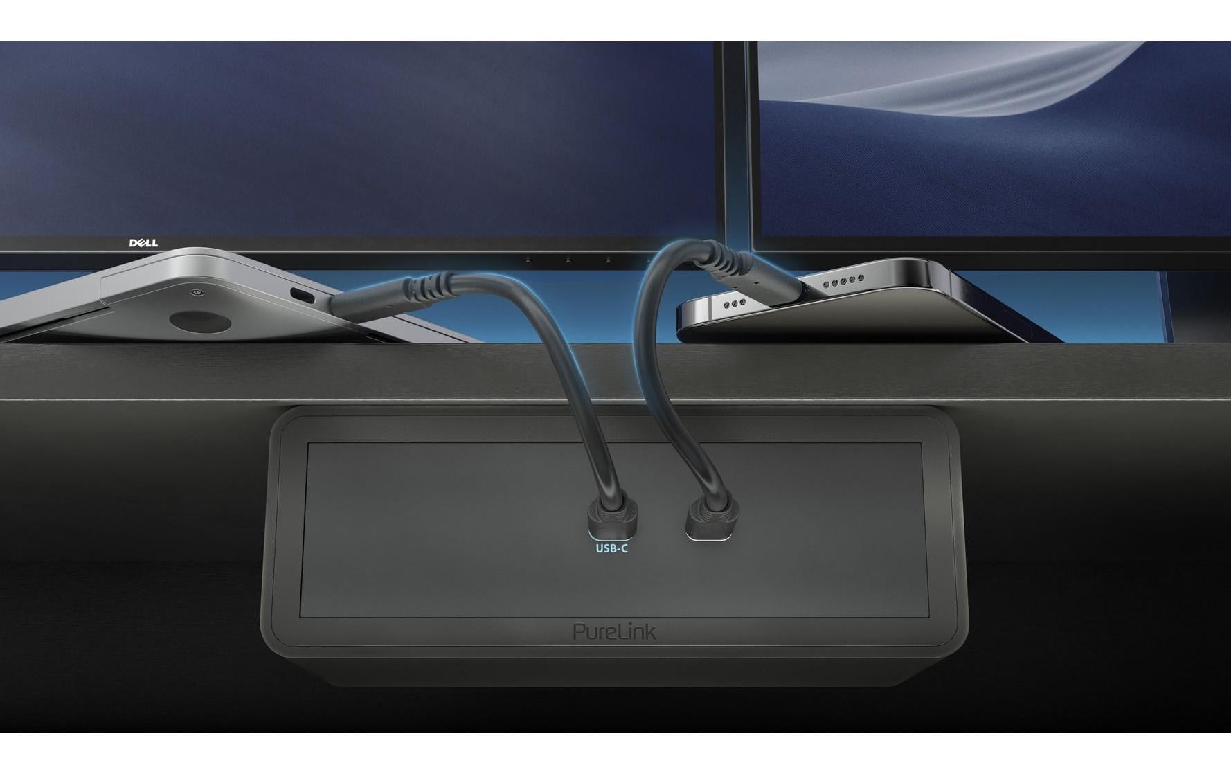 PureLink Mediahub2 Dockingstation USB-C Grau