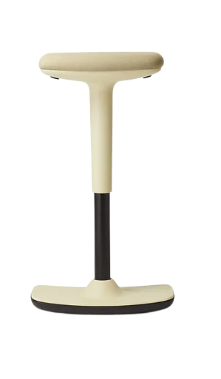 DAUPHIN Trendoffice 9299 Zeichnerstuhl Gepolsterter Sitz Metall Beige