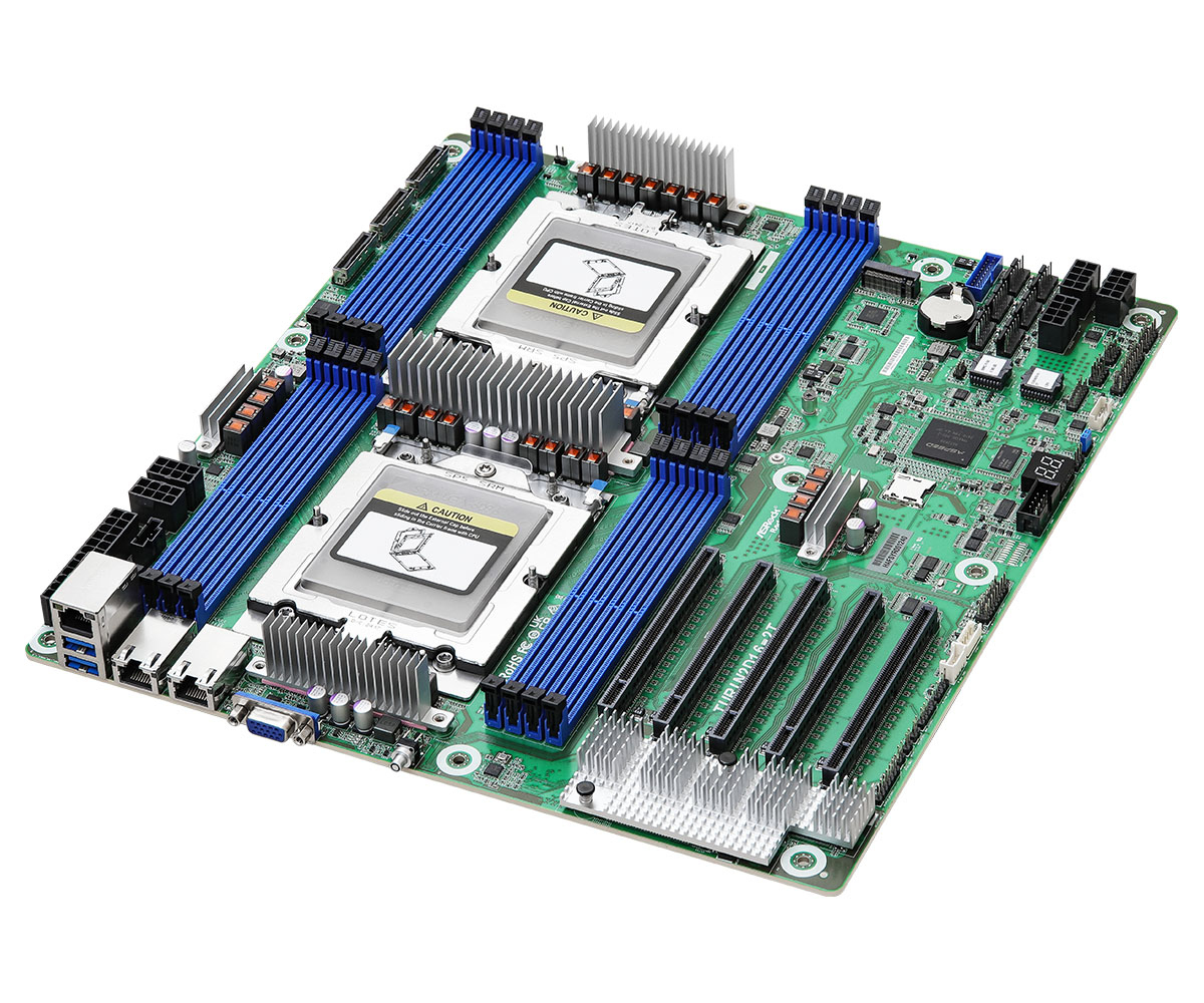 ASRock Rack TURIN2D16-2T Server-Mainboard SSI EEB SP5 DDR5 2x 10GbE