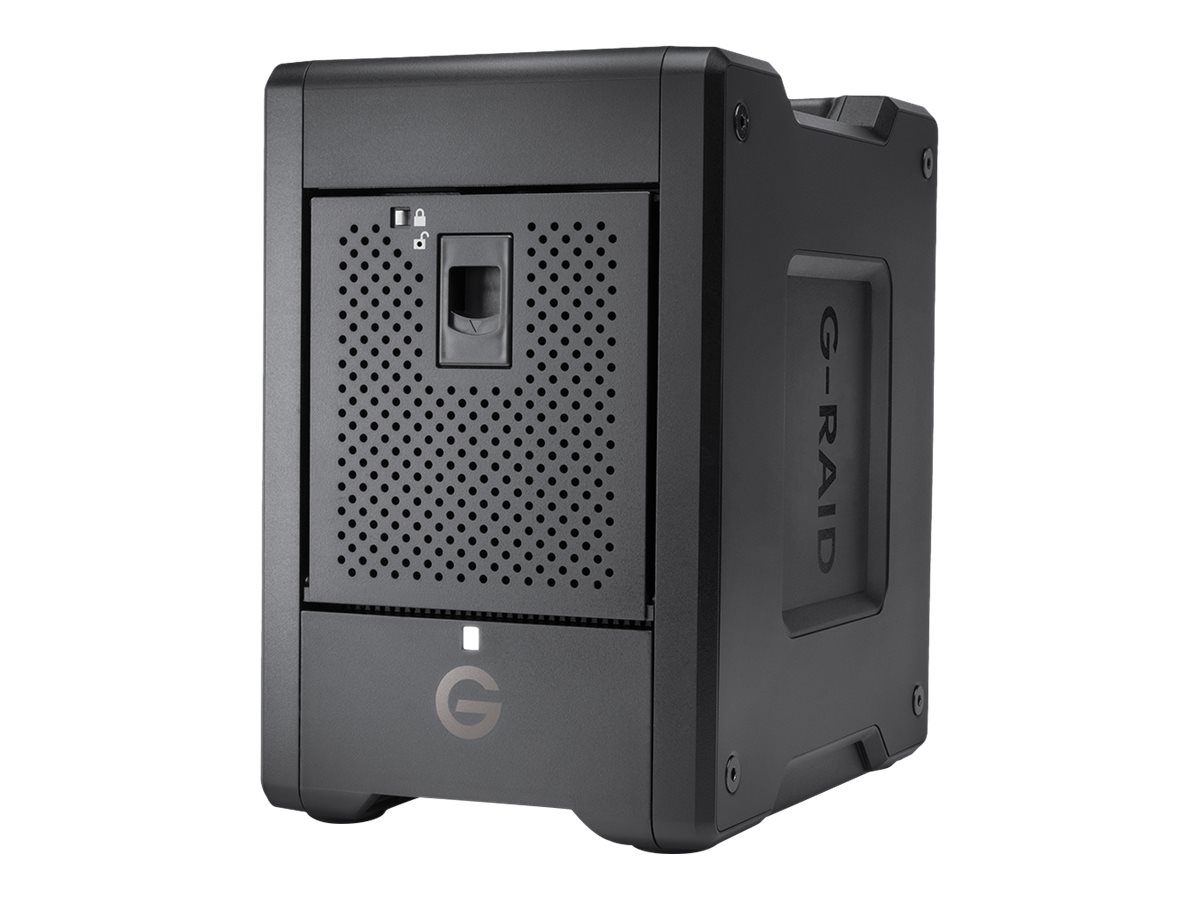 SanDisk Professional G-RAID Shuttle 4 80 TB Thunderbolt 3 Schwarz