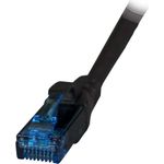 EFB-Elektronik RJ45 Patchkabel Cat.6A U/UTP LSZH Premium 500MHz schwarz 5m Hersteller: EFB Elektronik (K8109SW.5)