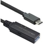 ROLINE Ultralanges USB3.2 Gen1 Verlängerungskabel C-A ST/BU 15m (12.04.1067)