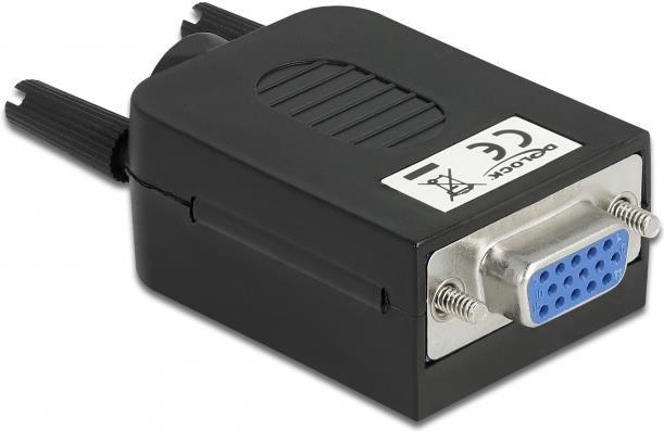 DeLOCK VGA-Adapter DB-15 (W) bis 10-poliger Anschlussblock (66259)